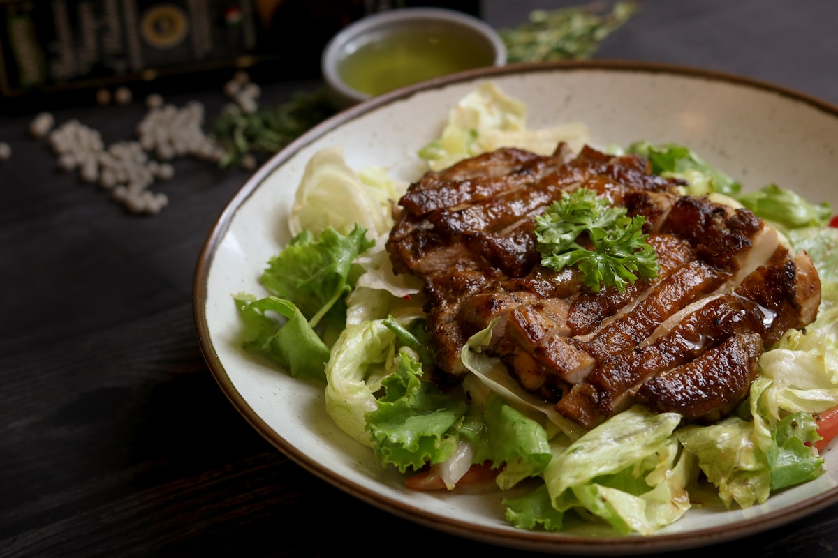 High protein cooking demonstration